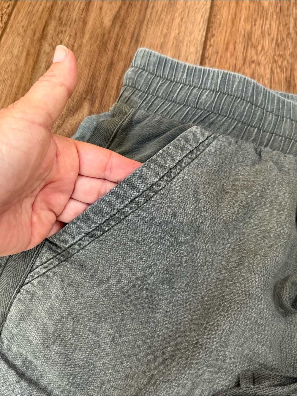 NWT Splendid Pull-On Drawstring Olive Green Shorts - Picture 5 of 10